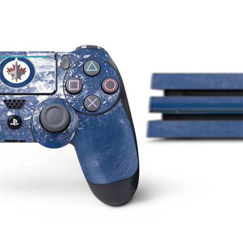NHL Winnipeg Jets Frozen PS4 Pro Bundle Skin