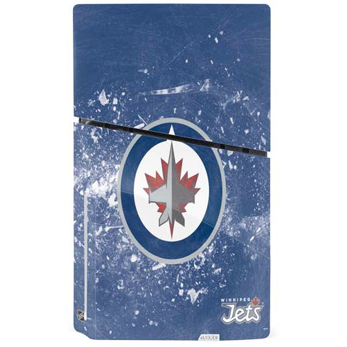 NHL Winnipeg Jets Frozen PS5 Slim Disk Bundle Skin