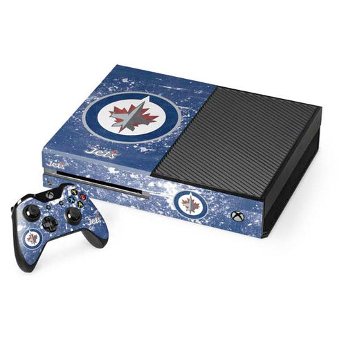 NHL Winnipeg Jets Frozen Xbox One Console and Controller Bundle Skin