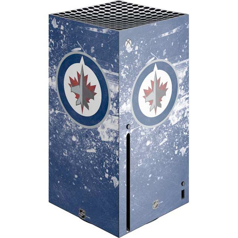 NHL Winnipeg Jets Frozen Xbox Series X Console Skin
