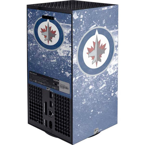 NHL Winnipeg Jets Frozen Xbox Series X Console Skin