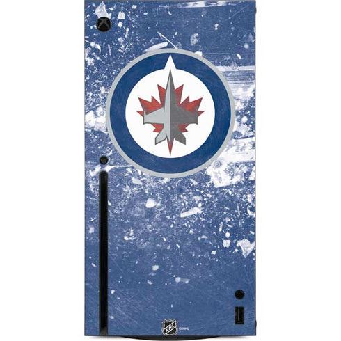 NHL Winnipeg Jets Frozen Xbox Series X Console Skin