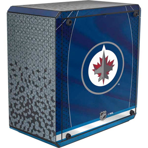 NHL Winnipeg Jets Jersey Cooler Master MasterBox Q300L Mini Tower Skin