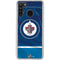 NHL Winnipeg Jets Jersey Galaxy A21 Clear Case