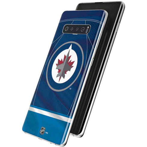 NHL Winnipeg Jets Jersey Galaxy S10 Plus Skin
