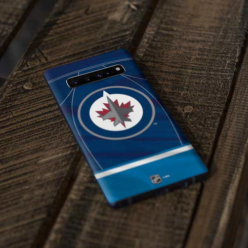 NHL Winnipeg Jets Jersey Galaxy S10 Plus Skin