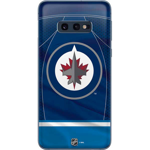NHL Winnipeg Jets Jersey Galaxy S10e Skin