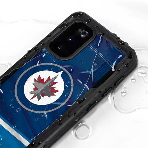 NHL Winnipeg Jets Jersey Galaxy S20 Waterproof Case