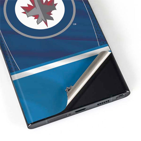 NHL Winnipeg Jets Jersey Galaxy S22 Ultra Skin