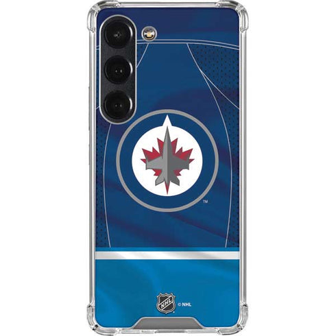 NHL Winnipeg Jets Jersey Galaxy S23 Clear Case