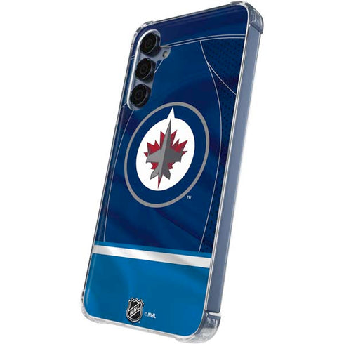 NHL Winnipeg Jets Jersey Galaxy S24 Clear Case
