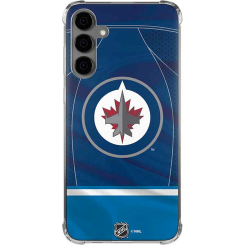 NHL Winnipeg Jets Jersey Galaxy S24 Plus Clear Case