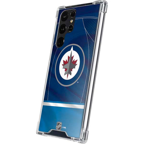 NHL Winnipeg Jets Jersey Galaxy S24 Ultra Clear Case