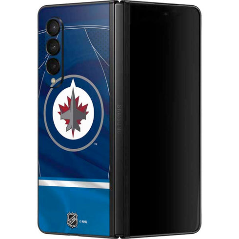 NHL Winnipeg Jets Jersey Galaxy Z Fold3 5G Skin