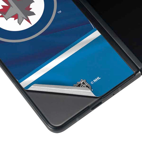 NHL Winnipeg Jets Jersey Galaxy Z Fold3 5G Skin