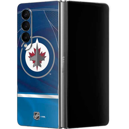 NHL Winnipeg Jets Jersey Galaxy Z Fold4 5G Skin