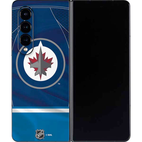 NHL Winnipeg Jets Jersey Galaxy Z Fold4 5G Skin