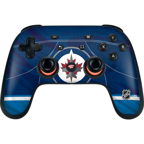 NHL Winnipeg Jets Jersey Google Stadia Controller Skin