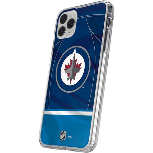 NHL Winnipeg Jets Jersey iPhone 11 Pro Clear Case