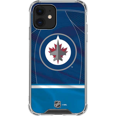 NHL Winnipeg Jets Jersey iPhone 12 Mini Clear Case