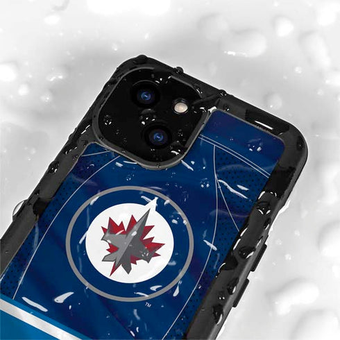 NHL Winnipeg Jets Jersey iPhone 13 Mini Waterproof Case