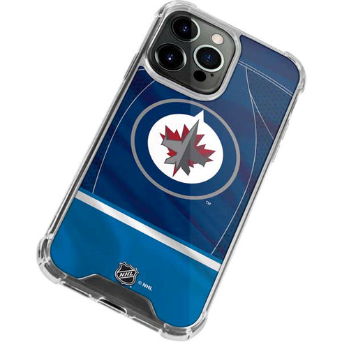 NHL Winnipeg Jets Jersey iPhone 13 Pro Max Clear Case