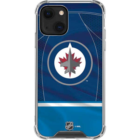 NHL Winnipeg Jets Jersey iPhone 14 Plus Clear Case