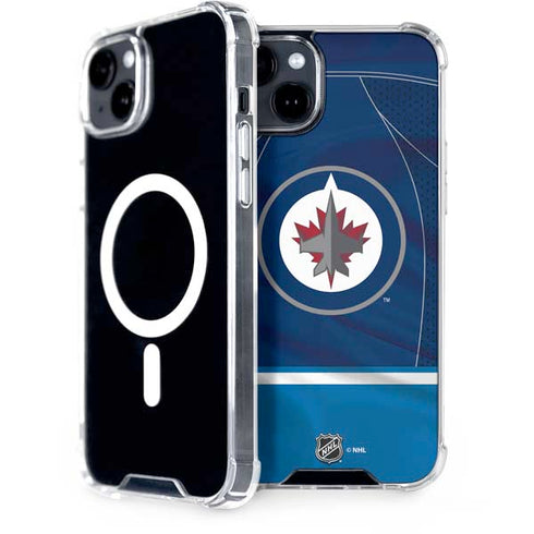 NHL Winnipeg Jets Jersey iPhone 14 Plus MagSafe Case