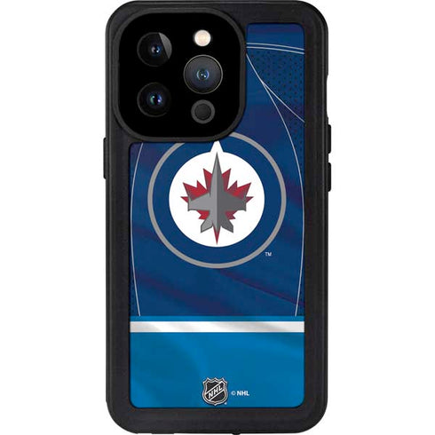 NHL Winnipeg Jets Jersey iPhone 14 Pro Waterproof Case