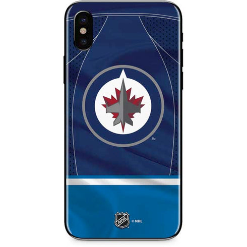 NHL Winnipeg Jets Jersey iPhone X Skin