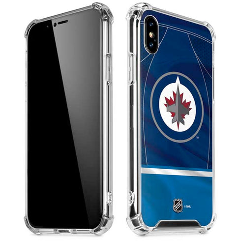 NHL Winnipeg Jets Jersey iPhone XS Max Clear Case