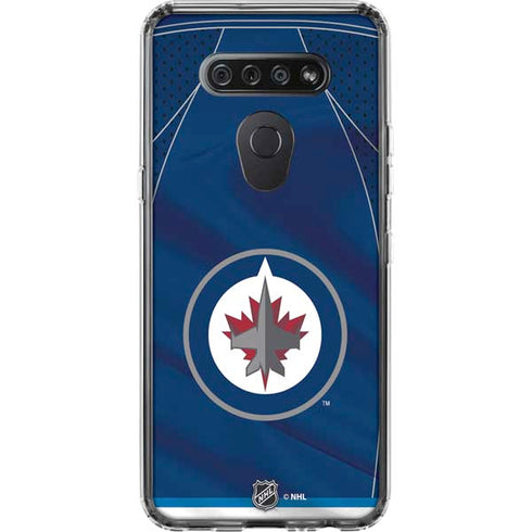 NHL Winnipeg Jets Jersey LG K51/Q51 Clear Case