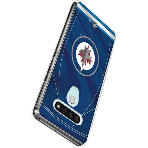 NHL Winnipeg Jets Jersey LG Stylo 6 Clear Case