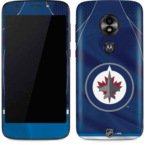 NHL Winnipeg Jets Jersey Moto E5 Play Skin