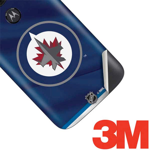 NHL Winnipeg Jets Jersey Moto E5 Play Skin