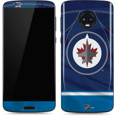 NHL Winnipeg Jets Jersey Moto G6 Skin