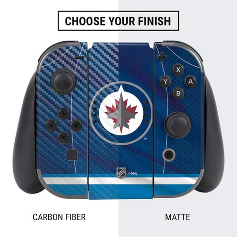 NHL Winnipeg Jets Jersey Nintendo Switch Bundle Skin