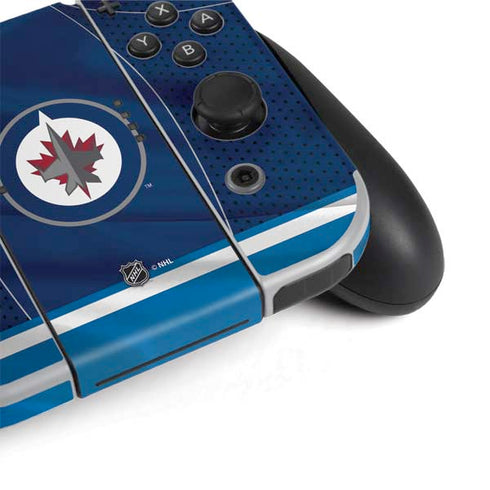 NHL Winnipeg Jets Jersey Nintendo Switch OLED (2021) Skin