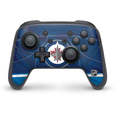 NHL Winnipeg Jets Jersey Nintendo Switch Pro Controller Skin
