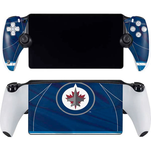 NHL Winnipeg Jets Jersey PlayStation Portal Remote Player Skin