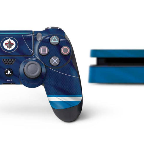 NHL Winnipeg Jets Jersey PS4 Slim Bundle Skin