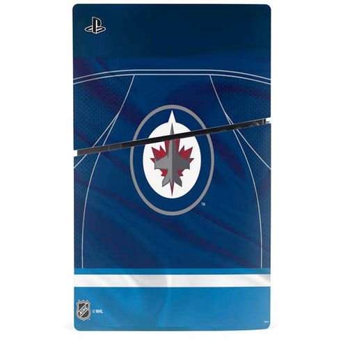 NHL Winnipeg Jets Jersey PS5 Slim Disk Bundle Skin