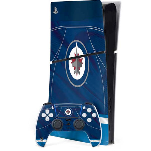 NHL Winnipeg Jets Jersey PS5 Slim Digital Edition Bundle Skin