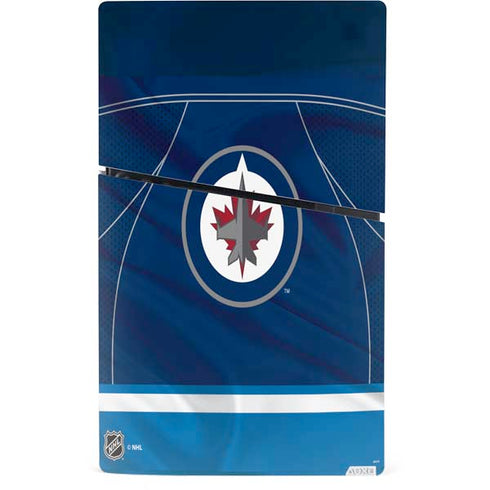 NHL Winnipeg Jets Jersey PS5 Slim Digital Edition Bundle Skin