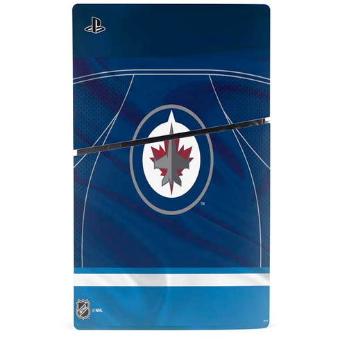 NHL Winnipeg Jets Jersey PS5 Slim Digital Edition Console Skin
