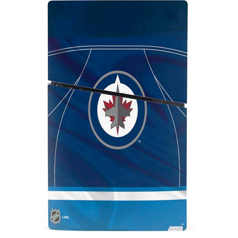 NHL Winnipeg Jets Jersey PS5 Slim Digital Edition Console Skin