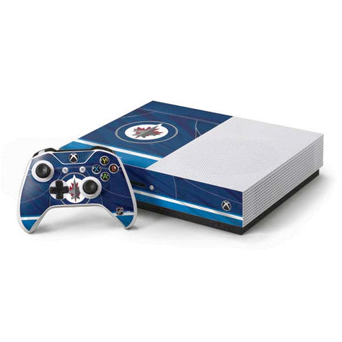 NHL Winnipeg Jets Jersey Xbox One S Console and Controller Bundle Skin