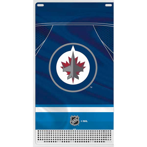 NHL Winnipeg Jets Jersey Xbox Series S Console Skin