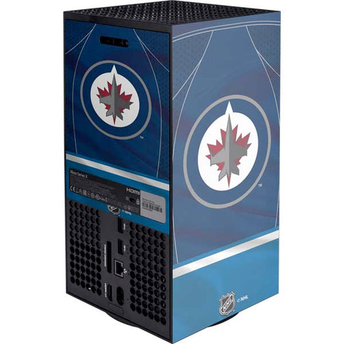 NHL Winnipeg Jets Jersey Xbox Series X Console Skin