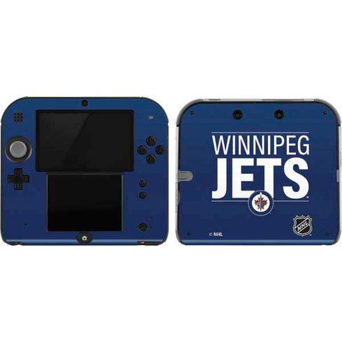 NHL Winnipeg Jets Lineup Nintendo 2DS Skin